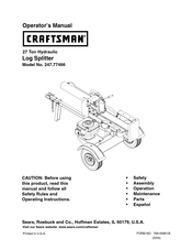 Craftsman 247.77466 Operator's Manual