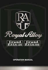 Royal Alloy GT200 Operation Manual