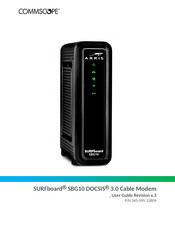 CommScope Arris SURFboard SBG10 DOCSIS 3.0 User Manual