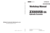 Hitachi ZX65USB-5A Workshop Manual