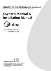 Midea MPPFB1-12CRN7 Owner's Manual & Installation Manual