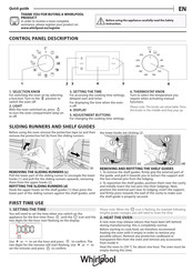 Whirlpool OASKC8V1SWIX Quick Manual