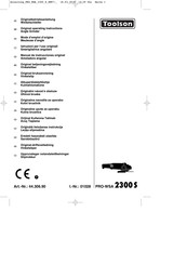 Toolson PRO-WSA 2300 S Original Operating Instructions