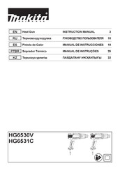 Makita HG6531CK Instruction Manual