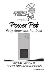 High Tech Pet Power Pet PX-2 Installation & Operating Instructions Manual