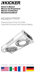 Kicker 51PTRTP10 Owner's Manual