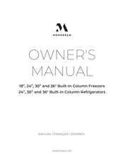 Monogram ZIR241NPNCII Owner's Manual