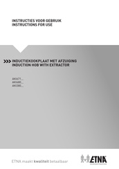 ETNA AKI380 Series Instructions For Use Manual