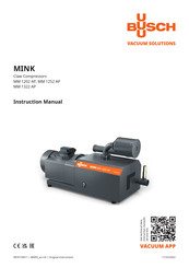 BUSCH Mink MM 1202 AP Instruction Manual