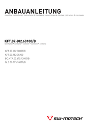 SW-Motech QLS.00.095.10001/B Mounting Instruction