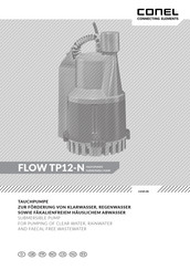 Conel ON12781 Installation And Operation Instruction Manual