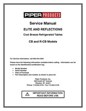 Piper Products 3-CB Service Manual