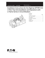 Eaton LEP3250T52 Instruction Leaflet
