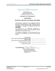 Aspen Avionics EFD 1000 PRO PFD Flight Manual