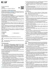 Reely RE-7764828 Operating Instructions Manual