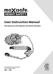 Maxisafe ZRL-15H Instruction Manual