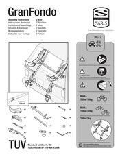 Saris GranFondo 872 Assembly Instructions Manual