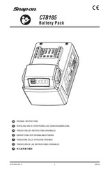 Snap-On CTB185 Original Instructions Manual