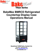 Bake Max BMRCD02 Operation Manual