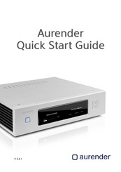 Aurender A200 Quick Start Manual