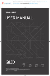 Samsung QE75Q74TATXZT User Manual