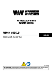 Warrior Winches 15NHSHY-CAD Owner's Manual