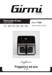 TREVIDEA Girmi Ecofrit 6.5 User Manual