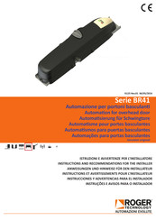 Roger Technology BR41 Series Instructions And Recommendations For The Installer