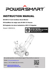 Power smart HB2802A Instruction Manual
