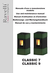 Ravelli Classic 7 C Use And Maintenance Manual