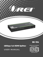 Orei BK-104 User Manual