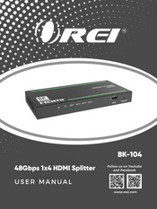 Orei BK-104 User Manual