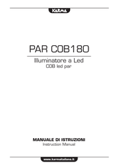 Karma PAR COB180 Instruction Manual