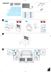 Samsung 43CU7 Series Unpacking And Installation Manual