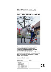 Levo active-easy LAE Instruction Manual