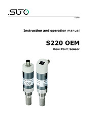 SUTO S220 OEM Instruction And Operation Manual