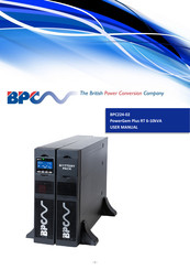 BPC PowerGem Plus RT 10 kVA User Manual