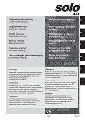 Solo 433 Instruction Manual