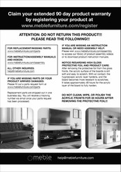 Meble Furniture TURIN Manual