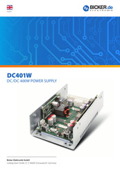 Bicker DC401W Manual