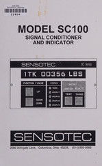 Sensotec 008-0426-00 Manual