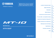 Yamaha MT 10 Owner's Manual