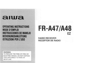 Aiwa FR-A48 Operating Instructions Manual
