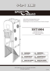 Sport Squad JOOLA Assembly Instructions Manual