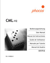 Phocos CML-V2 User Manual