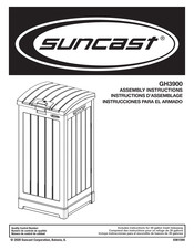 Suncast Hideaway GH3900 Assembly Instructions Manual
