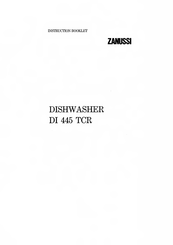 Zanussi Di 445 TCR Instruction Booklet