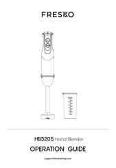 FRESKO HB3205 Operation Manual