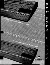 Peavey SRC 6032 Owner's Manual