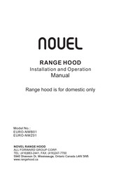 novel EURO-NWB01 Installation And Operation Manual